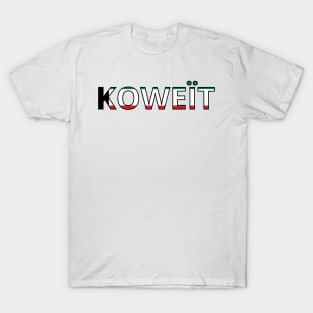 Drapeau Koweït T-Shirt